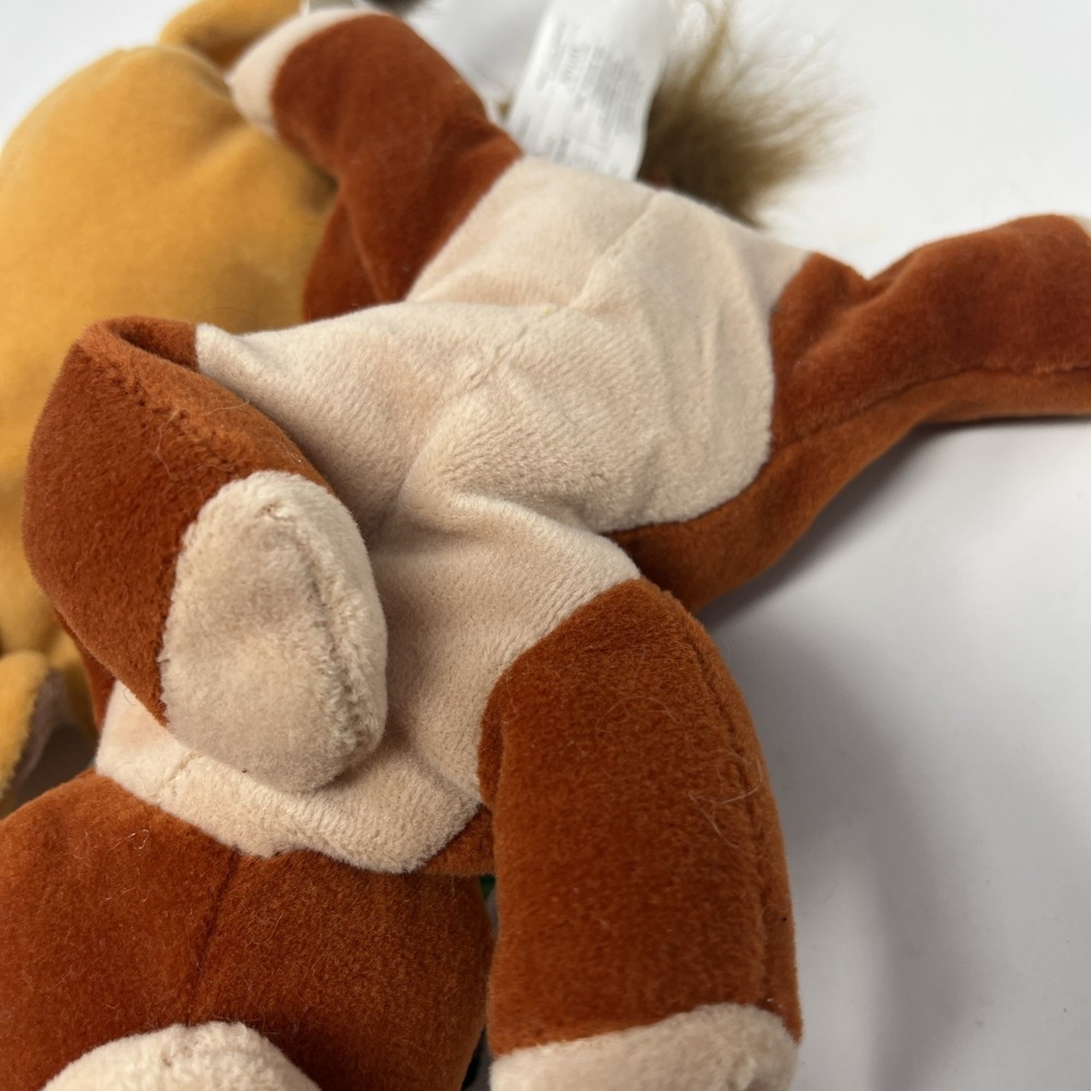 VTG Disney Store Lion King Simba's Pride Kiara & Kovu 8" Mini Bean Bag Plush Lot - Picture 7 of 10